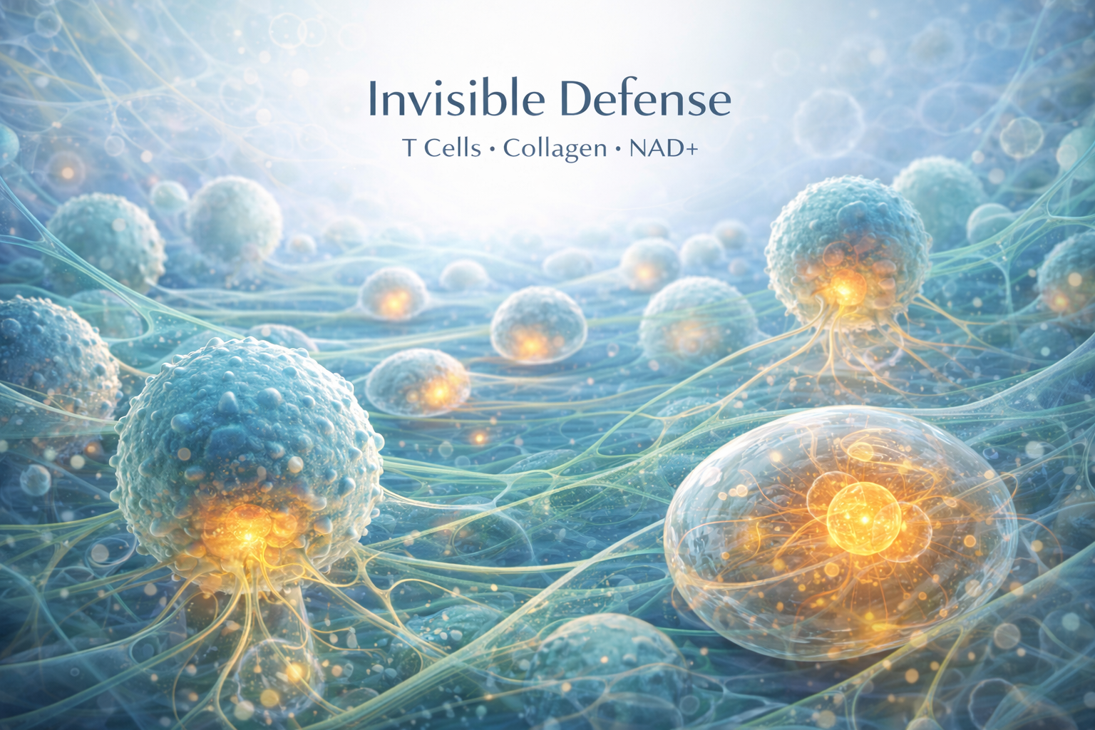 T Cells Collagen NAD+ blog picture