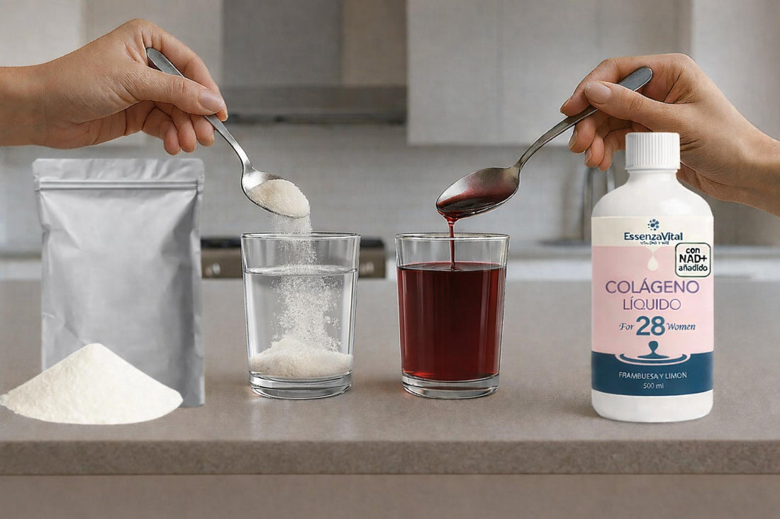 At first glance, both may seem like “liquid collagen,” but the invisible difference is truly striking.