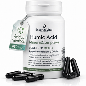 Foto del producto cápsulas EssenzaVital Humic Fulvic Acid Mineral Complex

